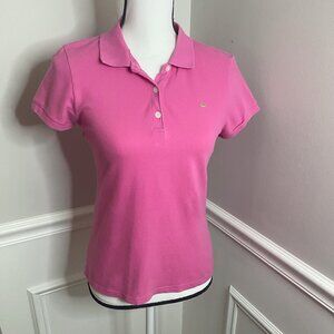 Pink Polo T-shirt size Medium Y2K